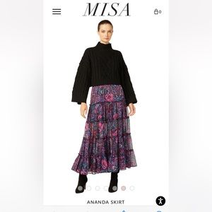 Misa Los Angeles Ananda Skirt
